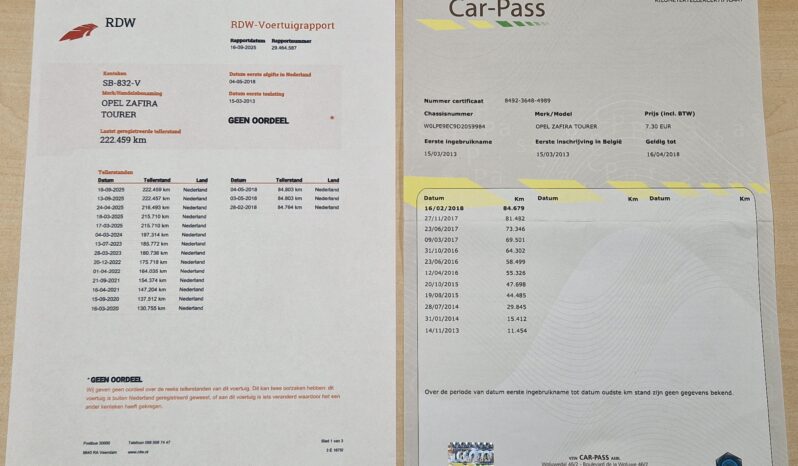 Opel Zafira Tourer 1.4T Cosmo 7p. vol