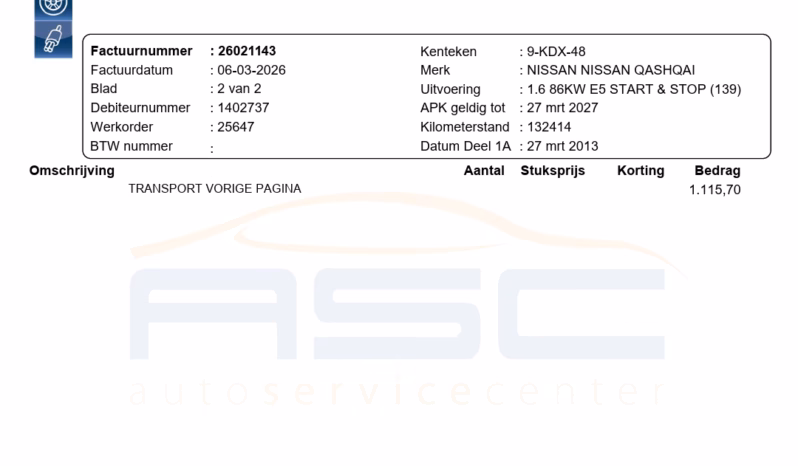 Nissan Qashqai 1.6 Connect Edition Pano vol